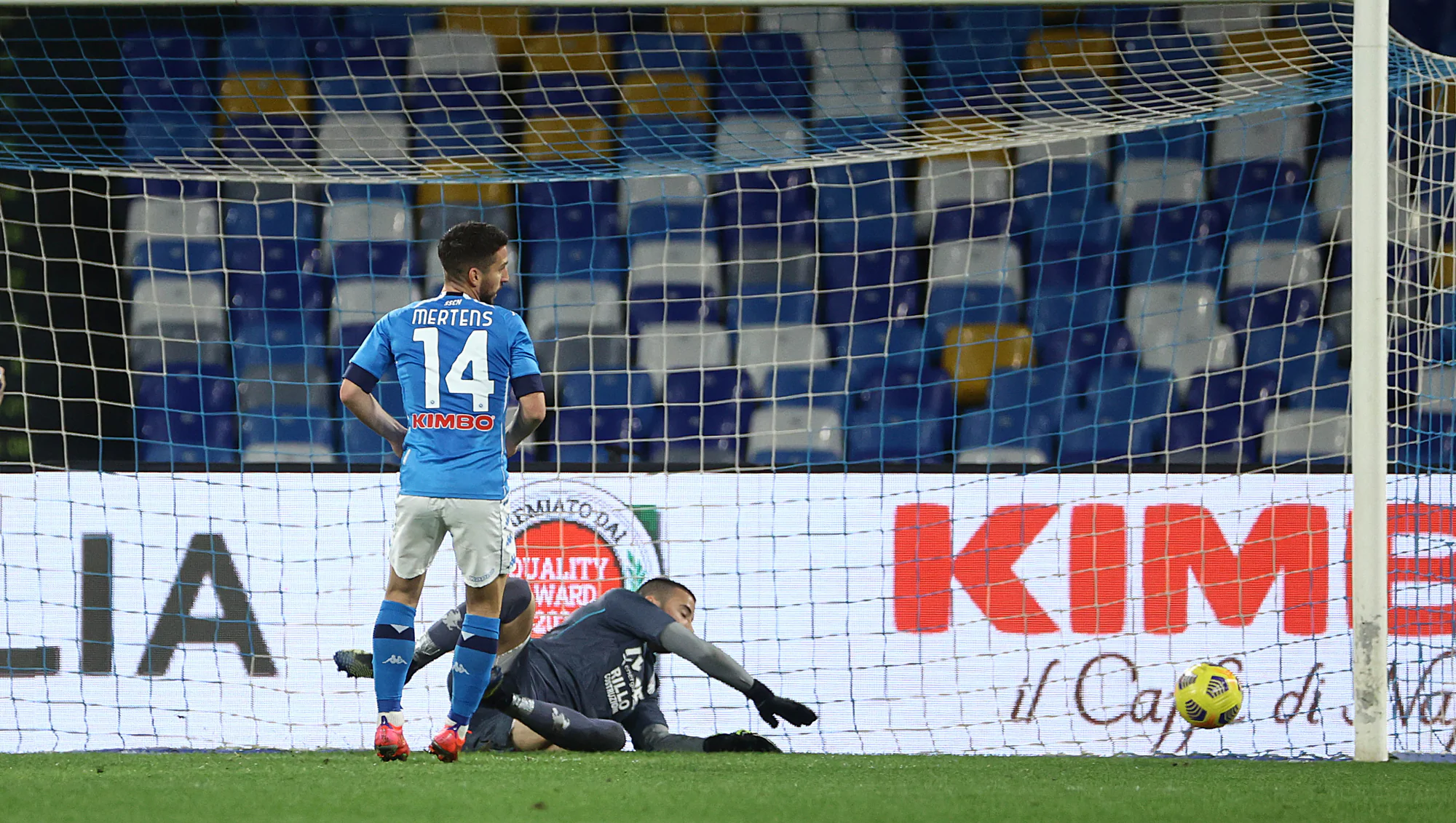 il gol di Mertens